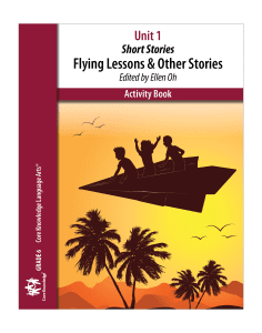Flying Lessons & Other Stories: CKLA Activity Book