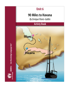 90 Miles to Havana: CKLA Activity Book