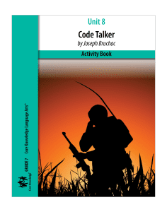 Code Talker: CKLA Activity Book