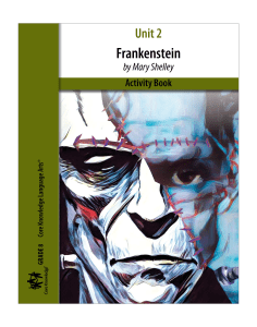 Frankenstein: CKLA Activity Book