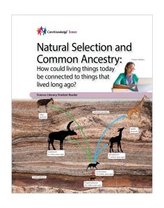 Natural Selection and Common Ancestry: CKSci Student Reader