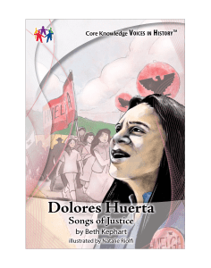 CK Voices in History™ Dolores Huerta: Songs of Justice