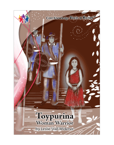 CK Voices in History™ Toypurina: Woman Warrior